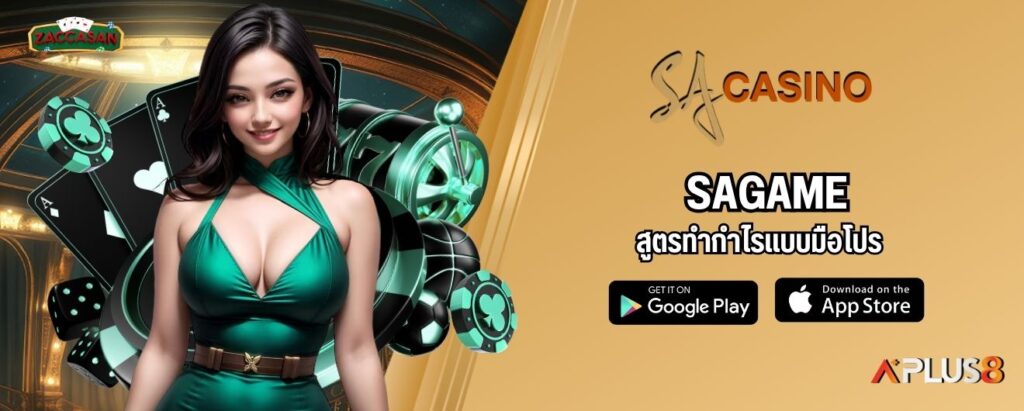 SAGAME สูตรทำกำไรแบบมือโปร