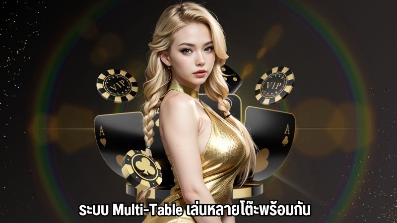 ระบบ Multi-Table เล่นหลายโต๊ะพร้อมกัน